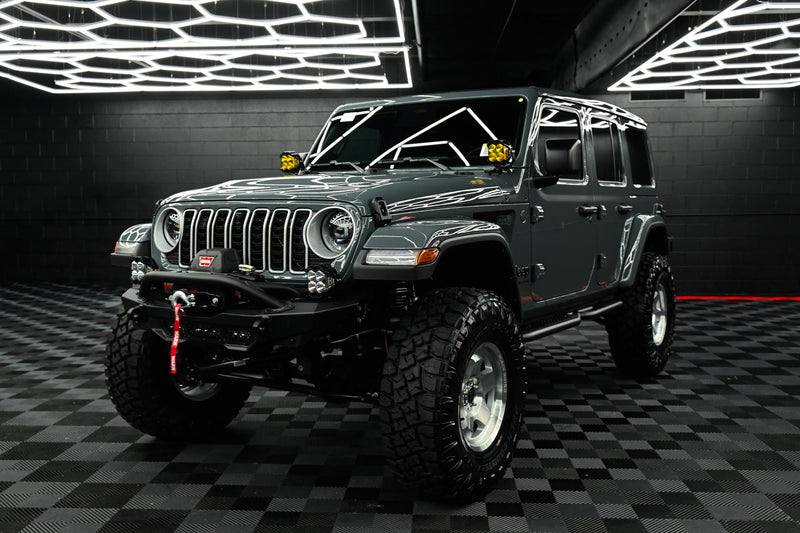 New 2026 Jeep WRANGLER 4-DOOR SAHARA Blue Ridge 220148