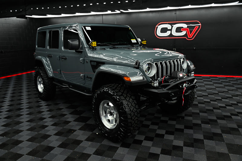 New 2026 Jeep WRANGLER 4-DOOR SAHARA Blue Ridge 220148