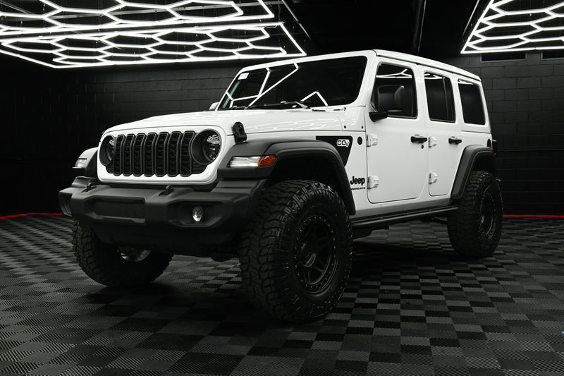2026 Jeep Wrangler Sport S- Trail Series 1 White Stock#253149