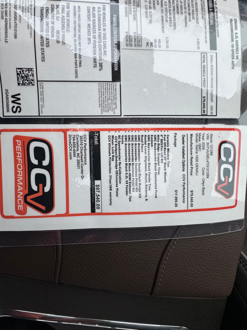 2026 GMC 1500 Denali